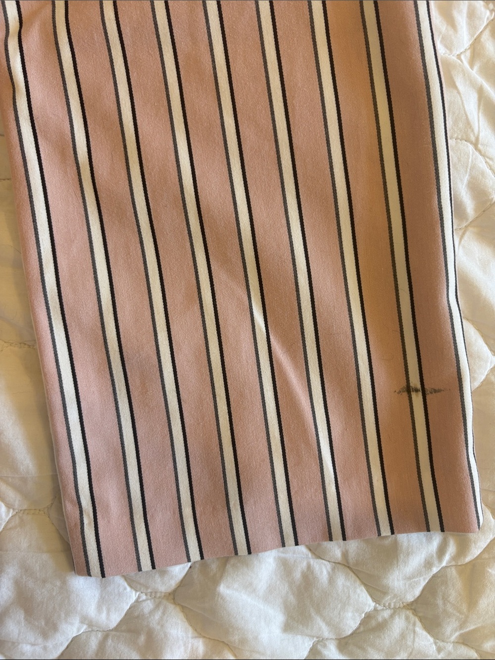Tristan Pink Striped Wide-Leg Pants - Picture 8 of 8